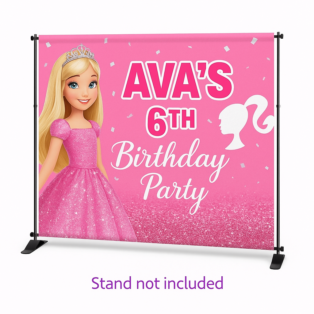 Custom Backdrop Banners