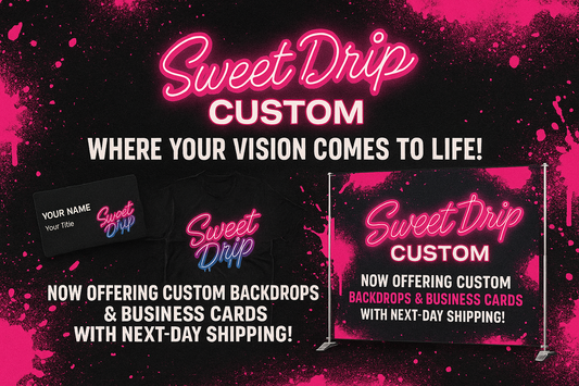 Custom Backdrop Banners